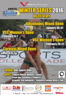 Beach Volley Winter Series 2016